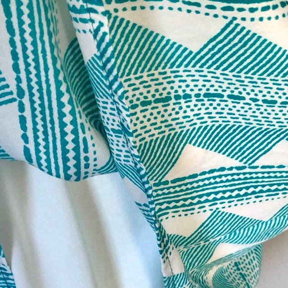 Francesca’s 💚 White & Green Dress 👗S - Picture 9 of 10